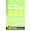 Temel Sözcük Hazinesi| Almanca En Önemli 1000 Sözcük